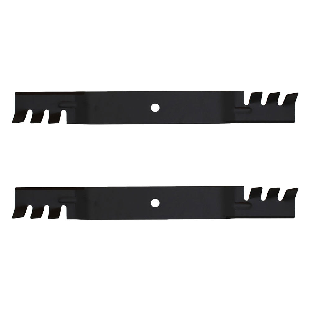 Qty 2: Toothed Mulching Blade
 Fits Toro Replaces 106-2247-03