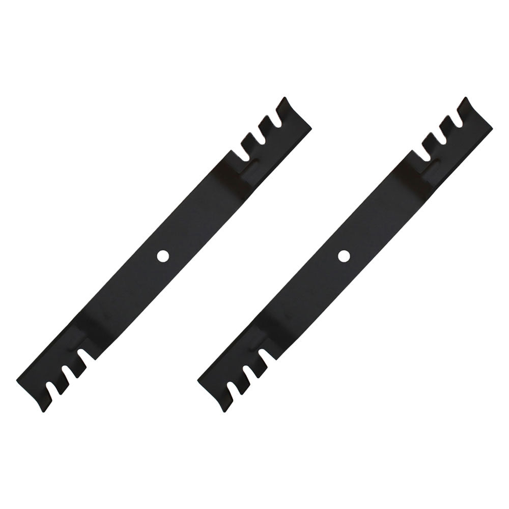 Qty 2: Toothed Mulching Blade
 Fits Toro Replaces 106-2247-03