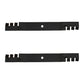 Qty 2: Toothed Mulching Blade
 Fits Exmark Replaces 106-2247-03