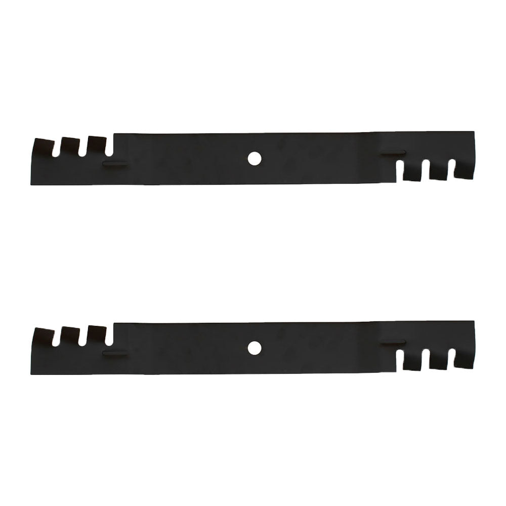 Qty 2: Toothed Mulching Blade
 Fits Toro Replaces 106-2247-03