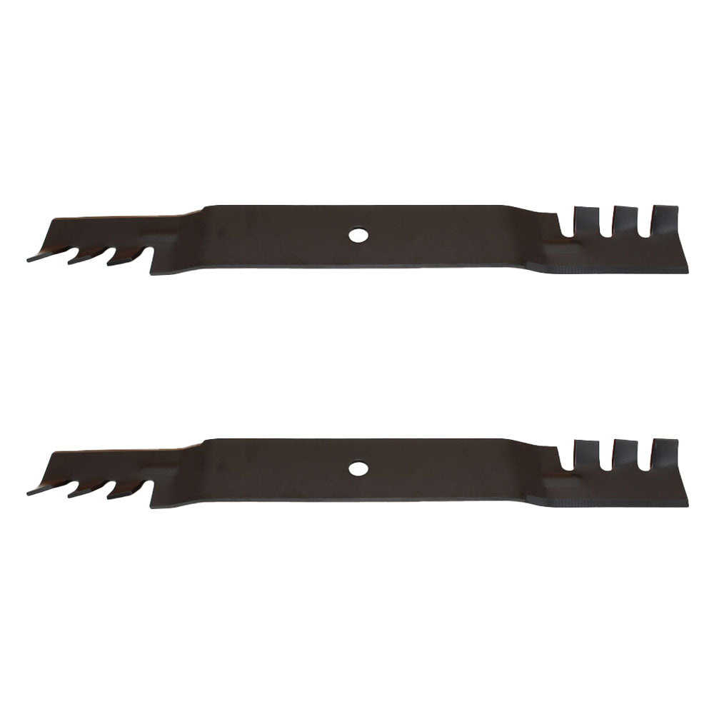 Qty 2: Toothed Mulching Blade
 Fits Toro Replaces 106-2247-03