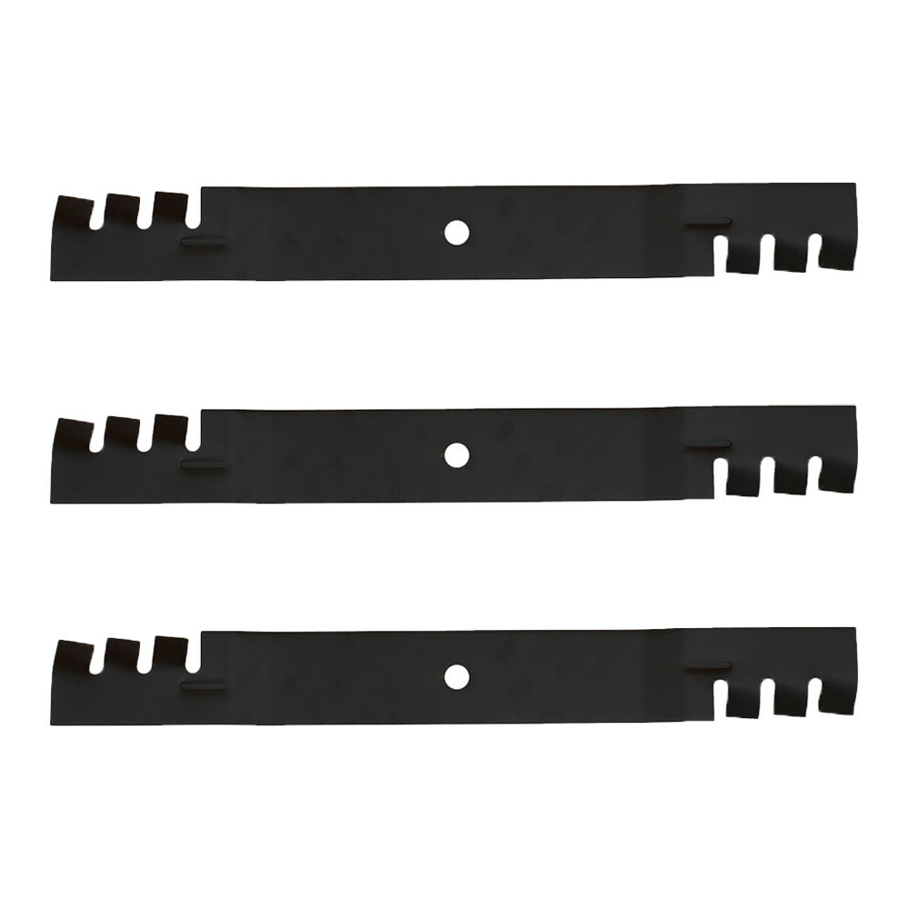 Qty 4: Toothed Mulching Blade  Fits Toro Replaces 106-2247-03