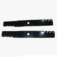 (2) Mulching Blades Fits John Deere 38" M112991 M82408 M83459 M84472