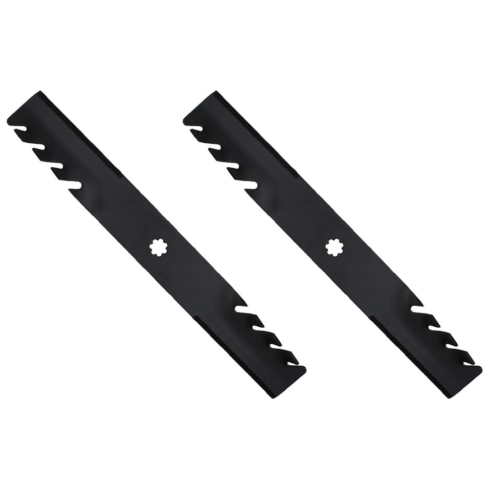 Set of 2 Heavy Duty 38" mower blades Fits John Deere M153118 M84472