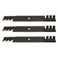 Set Of 3 Mulching Blades Fits Exmark 60in Decks 30227-60