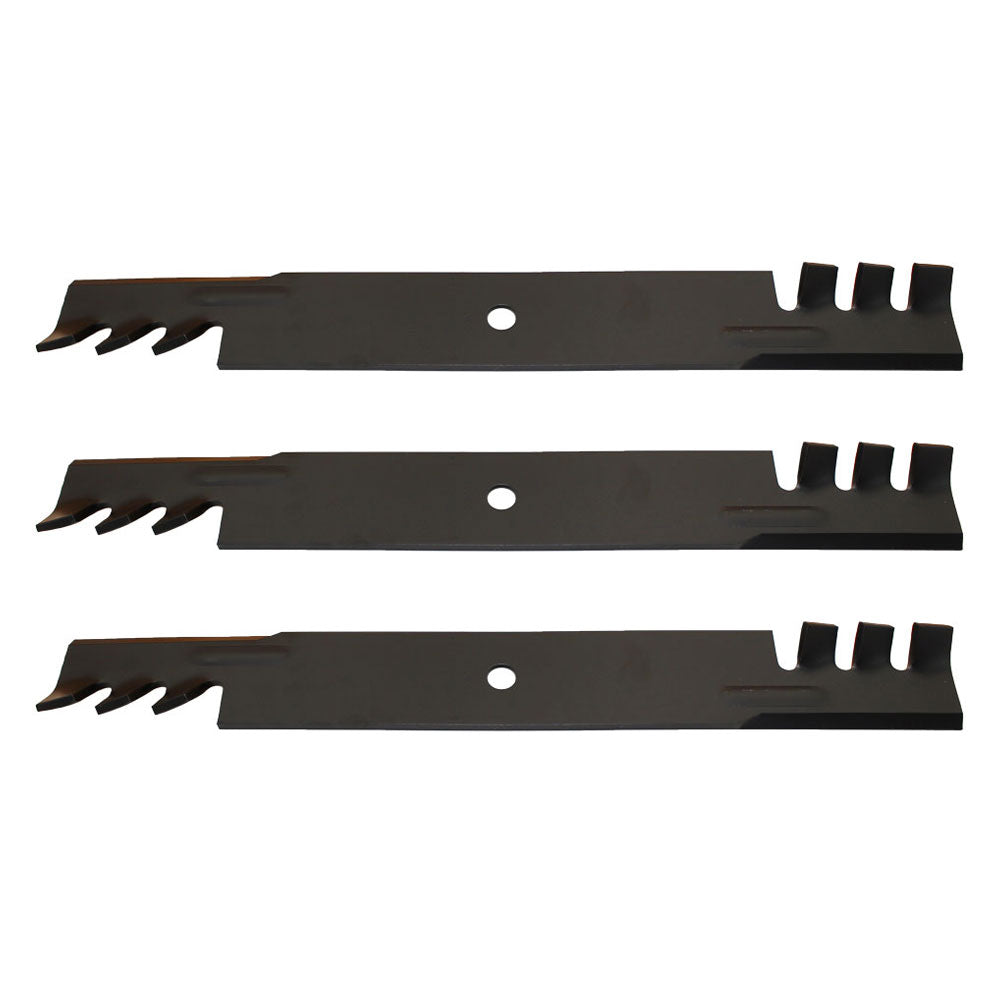 Set Of 3 Mulching Blades Fits Exmark 60in Decks 30227-60