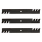 Qty 3: 20.5" Mulching Blade Fits John Deere Replaces TCU13195