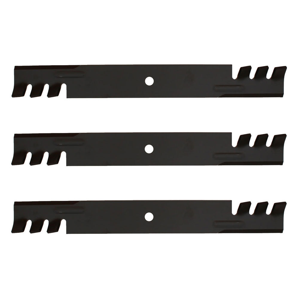 Three Pack 396-740 Toothed Blades Fits Exmark 103-2530 613111