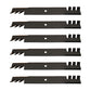 Qty 6: 20.5" Mulching Blade Fits Exmark Replaces 103-1580S