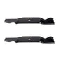 Set of (2) Lawn Mower Blades Fits Cub Cadet Models Garden Tractor 759-3841