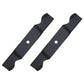 Qty 2: Lawn Mower Blade Fits Cub Cadet Replaces 490-110-C121