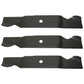 3 HD Blades Fits Cub Cadet GT2554 SLT1554 GT1554 295 290 Z54 Z54L 54 CUT Usa