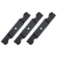 Qty 3: Lawn Mower Blade
 Fits MTD Replaces 742P3013A