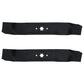(2) Two High-Lift Blades fit MTD 742-0610 742-0610A 942-0610A 38" Decks