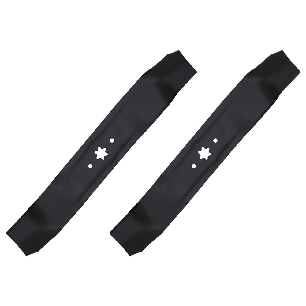 (2) Two High-Lift Blades fit MTD 742-0610 742-0610A 942-0610A 38" Decks