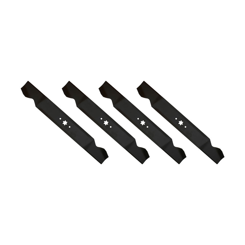 Qty 4: Standard Lift Mower Blade Fits Troy Bilt Replaces 742-04244