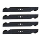 Qty 4: Standard Lift Mower Blade Fits Rotary Replaces 12956
