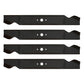 Qty 4: Standard Lift Mower Blade Fits Universal Replaces LAB50-0148_x4