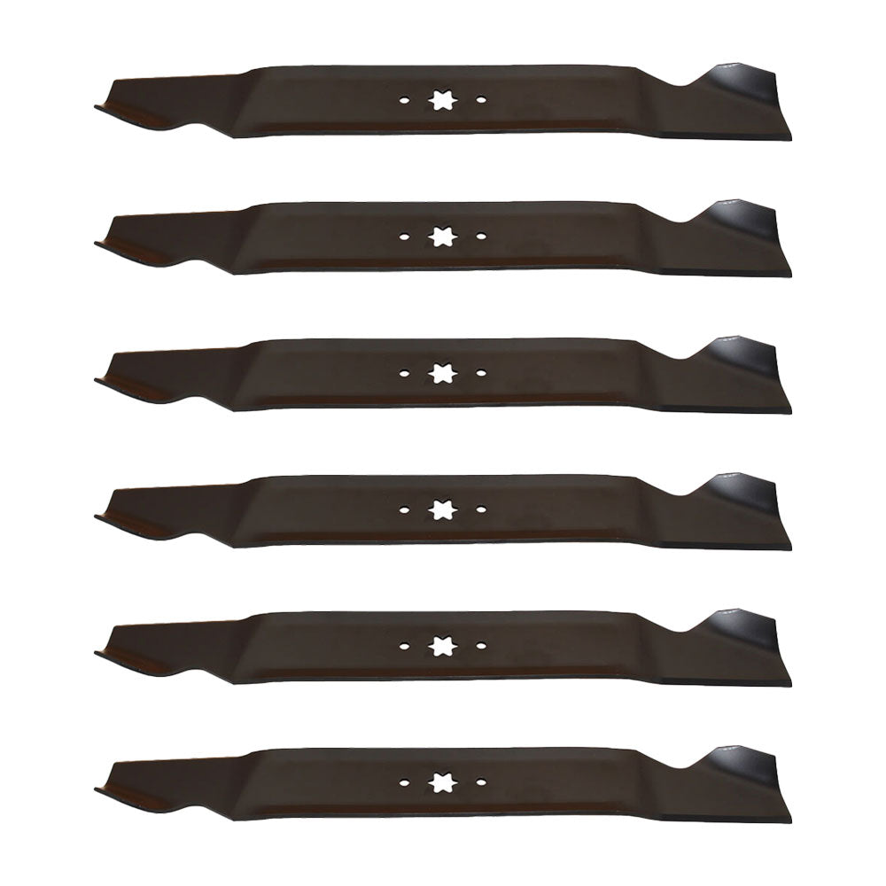 Qty 6: Standard Lift Mower Blade Fits MTD Replaces 742-04244