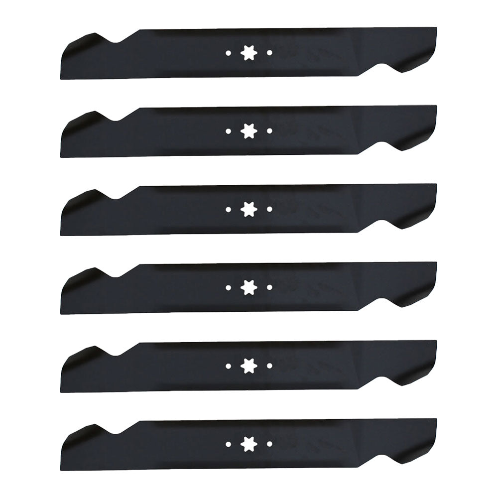 Qty 6: Standard Lift Mower Blade Fits MTD Replaces 742-04244