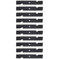 (10) XHT Notched High Lift Blades fits Scag Models Replaces Part Number 481710