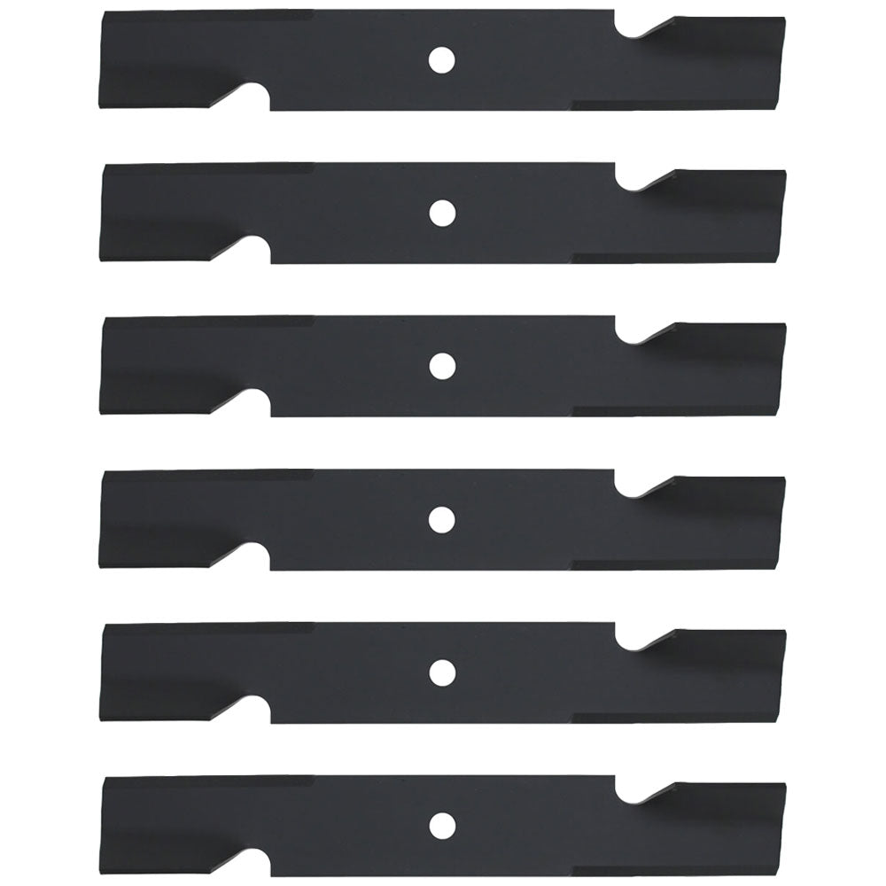 Qty 6: High Lift Mower Blade
 Fits Windsor