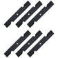Qty 6: High Lift Mower Blade
 Fits Windsor