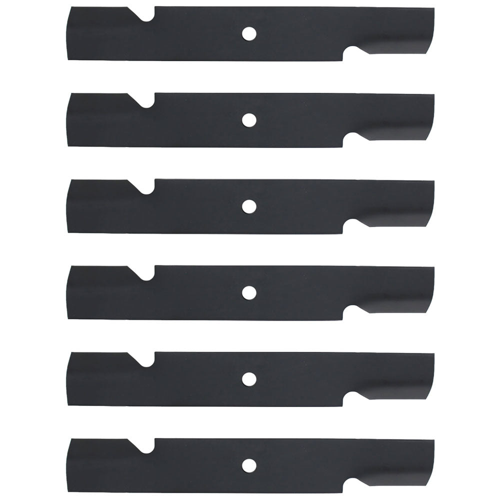 Qty 6: High Lift Mower Blade
 Fits Windsor
