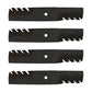 Qty 4: Mulching Blade Fits Exmark Replaces 1-323515