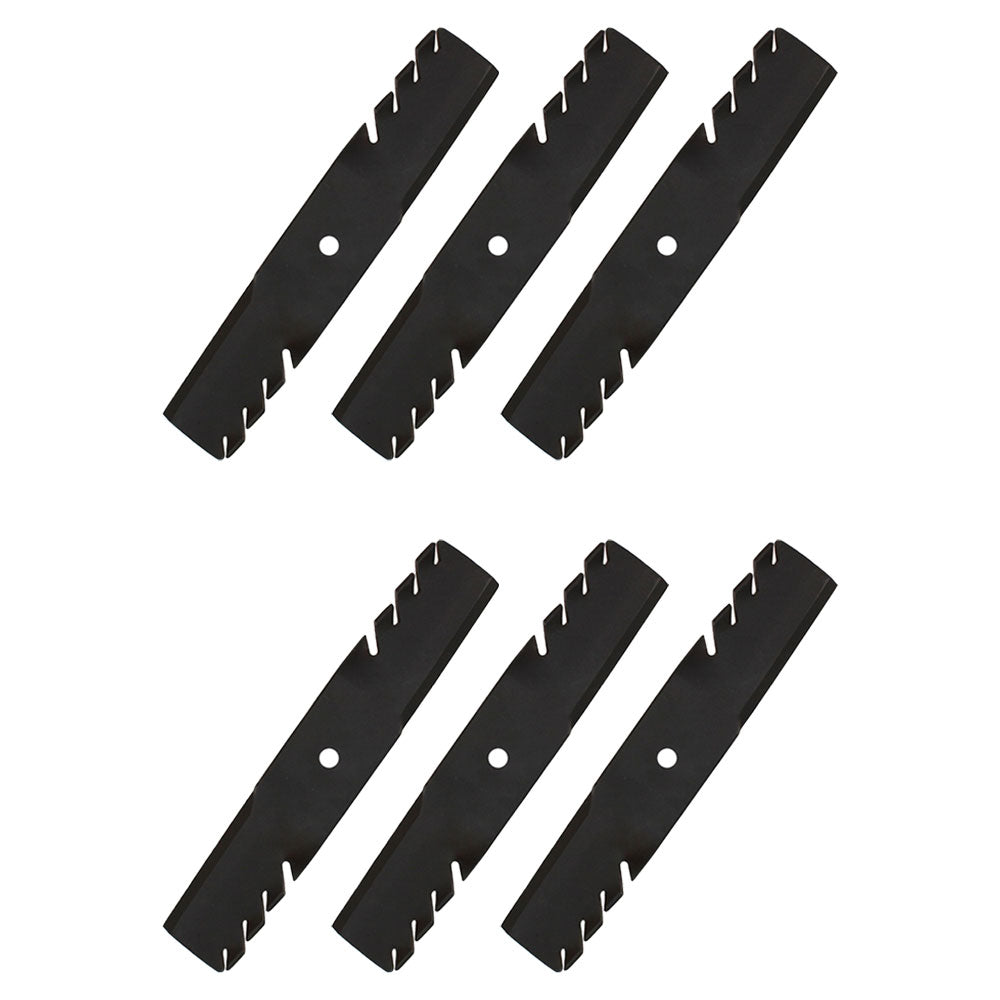 Qty 6: Mulching Blade Fits Exmark Replaces 1-323515