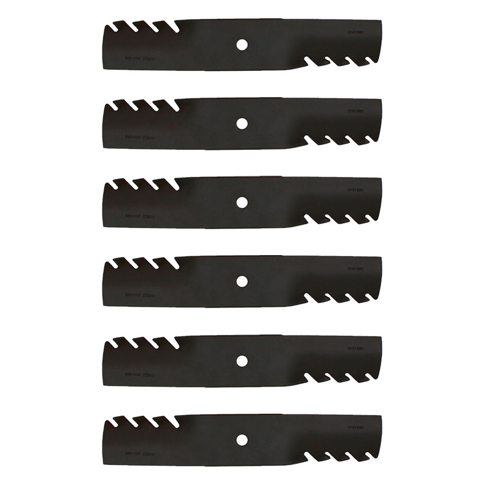 Qty 6: Mulching Blade Fits Jacobsen Replaces 390666