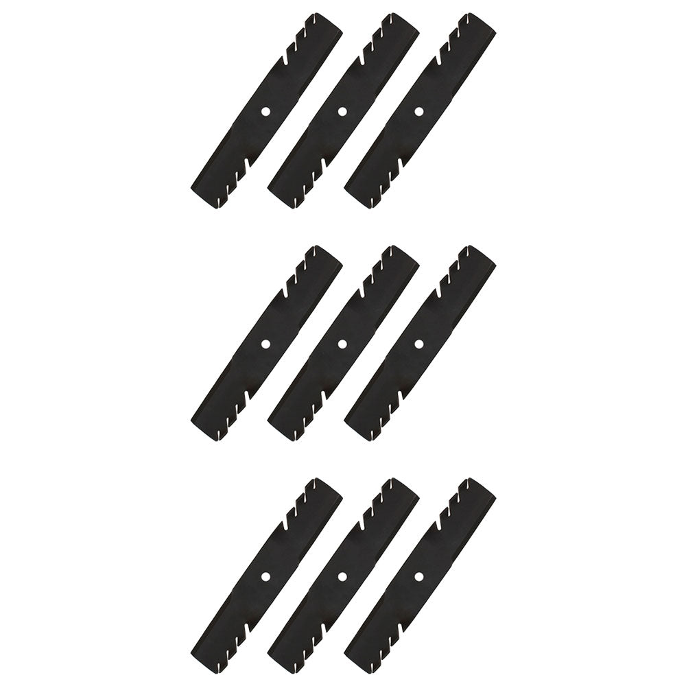 Qty 9: Mulching Blade Fits Husqvarna Replaces 539101496