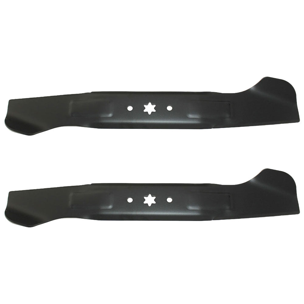 Qty 2: High Lift Mower Blade
 Fits Troy Bilt Replaces 742-04244A