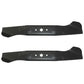 (2PK) Blades for 46" Deck Fits Cub Cadet Fits MTD Fits Troy-Bilt Fits Yardman