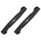 Qty 2: High Lift Mower Blade
 Fits Cub Cadet Replaces 490-110-C131