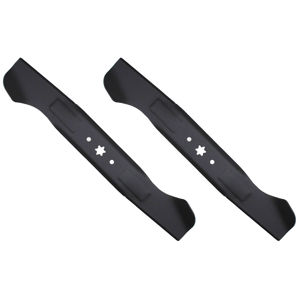 Qty 2: High Lift Mower Blade
 Fits Troy Bilt Replaces 742-04244A