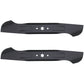 Qty 2: High Lift Mower Blade
 Fits Troy Bilt Replaces 742-04244A