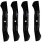 (4) pack Blades 46" Deck Fits Cub Cadet XT1-LT46 XT2-LX46 Mowers