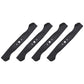 Qty 4: High Lift Mower Blade Fits Cub Cadet Replaces 490-110-C131