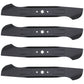 Qty 4: High Lift Mower Blade Fits Cub Cadet Replaces 490-110-C131