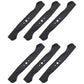 Qty 6: High Lift Mower Blade Fits Troy Bilt Replaces 742-04244A