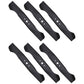 Qty 6: High Lift Mower Blade Fits Yard Man Replaces LAB50-0151_x6