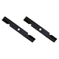 Qty 2: Notched Air Lift Mower Blade Fits Toro Replaces 103-6387