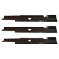3PK Oregon 792-030 Mower Blades for 52" Fits Exmark 15/16" Center Hole 103-6402