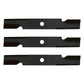 Qty 3: Notched Air-Lift Mower Blade Fits Toro Replaces 103-6387