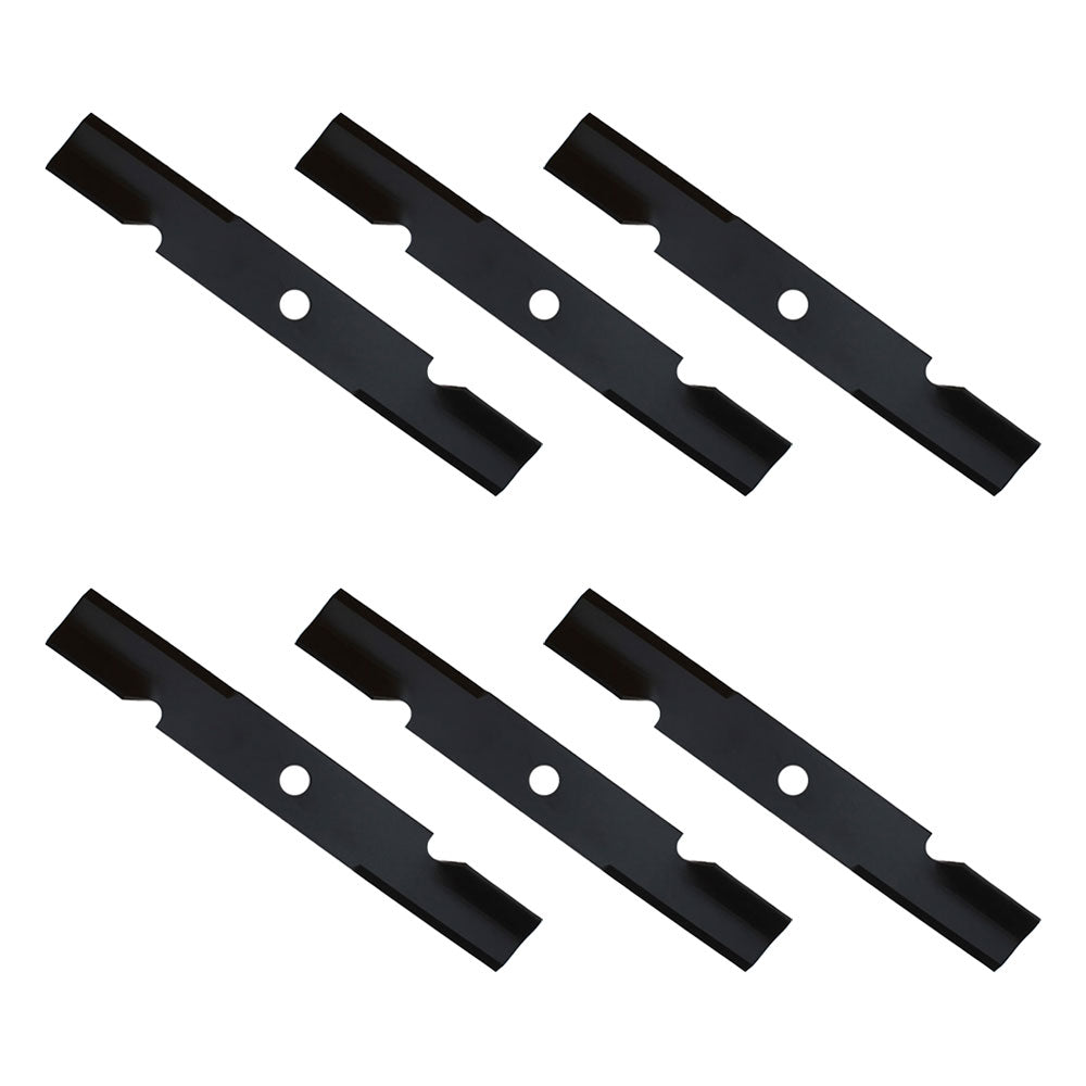 Qty 6: Notched Air-Lift Mower Blade Fits Toro Replaces 103-6387