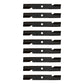 Qty 9: Notched Air-Lift Mower Blades Fits Toro Replaces 103-6387
