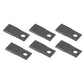 (6) Replacement CCW LH Disc Mower Blades 37302223M1 Fits Massey Ferguson