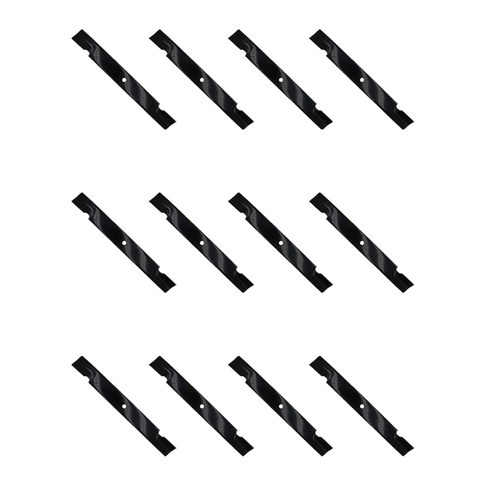 12 Pk Heavy-Duty Lawn Mower Blades for Bad Boy Outlaw XP 61" 038-6080-00 & More