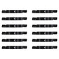 12 Heavy Duty Medium Lift Blades For 61" Cut Scag 48111 482881 482787 481708